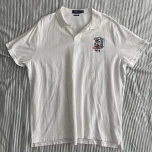 XXL White Ralph Lauren polo shirt